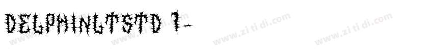 delphinltstd 1字体转换